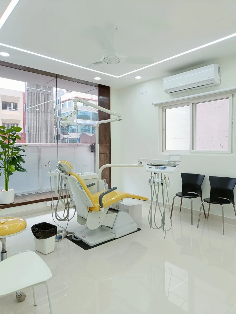 A treatment suite inside All Care Dental Centre