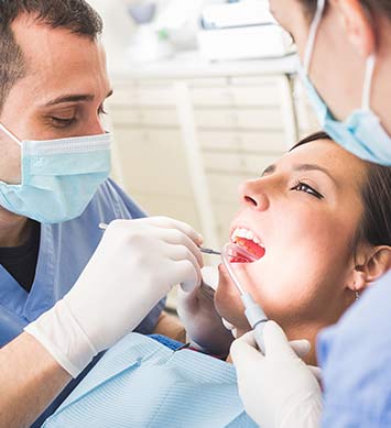 Dental crowns — original treatment illustration