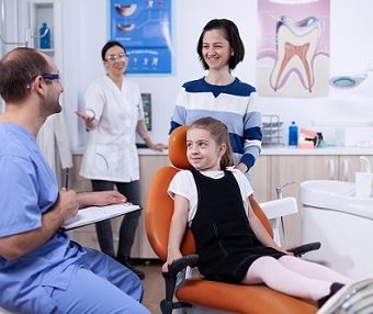 Children’s dentistry — original treatment illustration